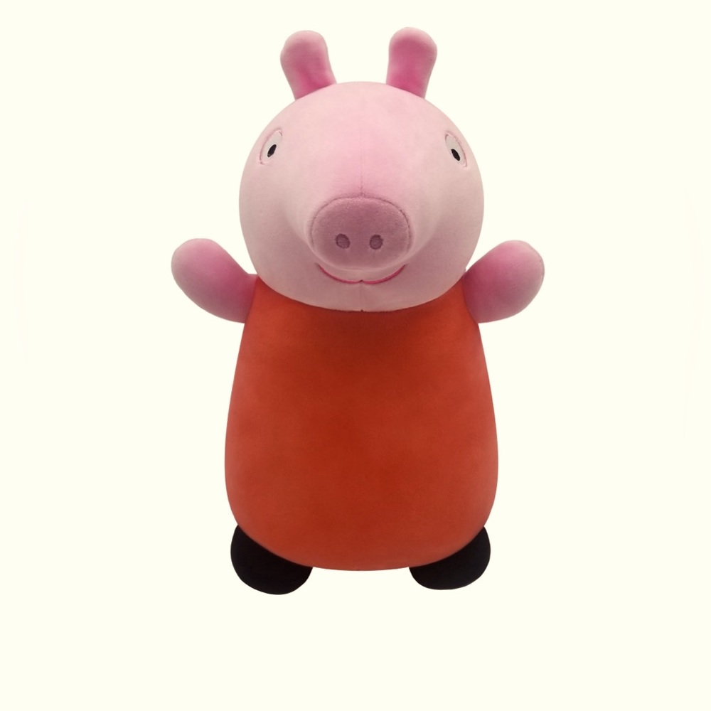 Squishmallows HugMees 10 inch Peppa Pig